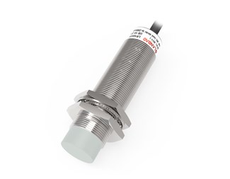 Non flush, 18mm cylinder, distans 8mm, NC, PNP, 2m kabel