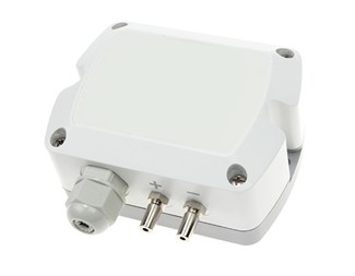 -100~+100Pa, 4-20mA, 2-tråds, differenstryckgivare
