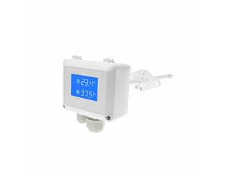 4-20mA, 2-tråd, kanalmonterad, display