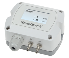 0-2m/s, 4-20mA, kanalmonterad, display