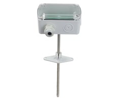 IP65, PT1000, 4-20mA, 2-tråd, 120mm probe, kanalmonterad