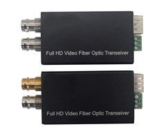 3G-SDI till Fiberkonverter med Tally&Loop out, SM SFP paket