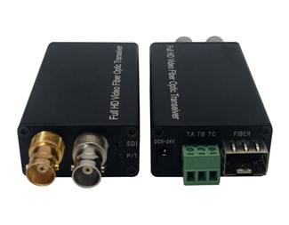 3G-SDI till Fiberkonverter med Tally&Loop out, SM SFP paket