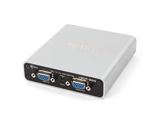 Converter, VGA till DVI-fiber