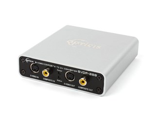 Converter, S-video/Komposit till DVI-fiber