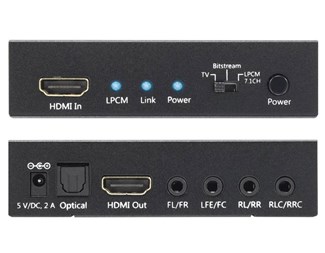 Henter ut lyd signal fra HDMI kilde