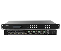 4K 70m över Cat6,18G, HDR, HDCP2.2, 4xHDMI Loopout