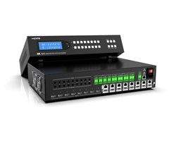 4K 65m över Cat6, 18G, HDR, Atmos, HDCP2.2, 8xHDMI Loopout