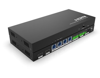 4K 70m över Cat6,18G, HDR, HDCP2.2, 1xHDMI Loopout
