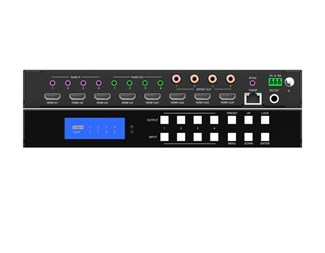 4x4 HDMI, 4K@60HZ 4:4:4, HDCP 2.2 EDID