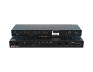4x1 8K HDMI 2.1 Switcher med ljud ut