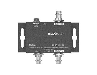 4K UHD 12G-SDI 1x2 Splitter