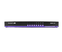 4-portars HDMI, USB KVM Multiviewer med Fast Switching