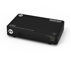 TV/bredbandsbox (set-top-box) för RF och IP