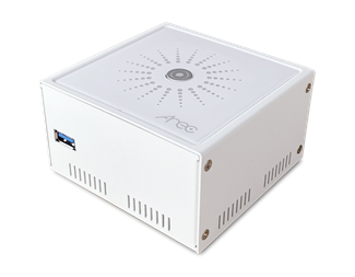 2 kanaler, 1080p, USB RJ45 IP-ström in, HDMI DP H.264 ut