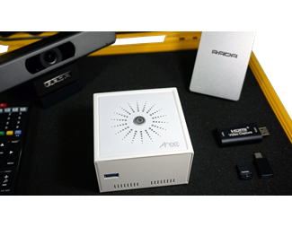 Mediastation, HDMI-USB-brygga, Videokonferenskamera