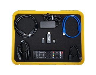Mediastation, HDMI-USB-brygga, Videokonferenskamera