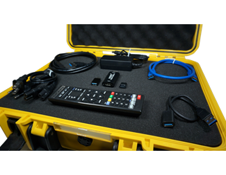 Mediastation, HDMI-USB-brygga, Videokonferenskamera