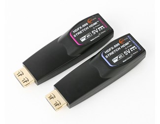 Sändare & Mottagare, LC MM Simplex fiber HDMI 2.0 förlängare