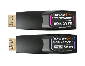 Sändare & Mottagare, LC MM Simplex fiber HDMI 2.0 förlängare