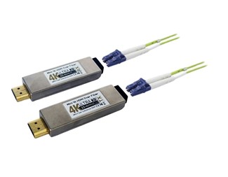 4K UHD 3840x2160@30Hz, Duplex LC fiber