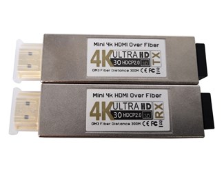 4K UHD 3840x2160@30Hz, Duplex LC fiber
