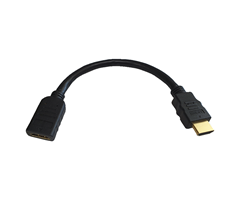 0.2m HDMI, Hane till Hona