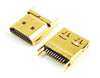 5M HDMI 2.0, låskontakter AOC hybridkabel