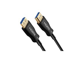 5M HDMI 2.0, låskontakter AOC hybridkabel