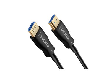 5M HDMI 2.0, låskontakter AOC hybridkabel