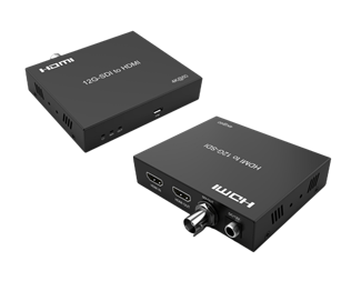 4K HDMI till SDI-konverter, 80m, extra HDMI loop out