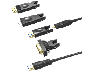 5M HDMI 2.0 AOC-kabel med löstagbar kontakt