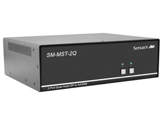 4xDisplayPort 1.2a in, 4xHDMI ut, 2xUSB B in, 2xUSB A 1.1 ut