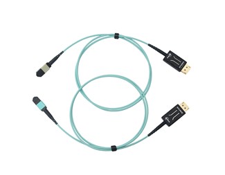 Displayport 1.4 8K Fiberförlängare över MPO