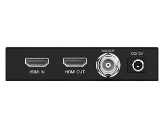 4K HDMI till SDI-konverter, 80m, extra HDMI loop out