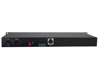 1-kanals 24bit Audio XLR över fiber