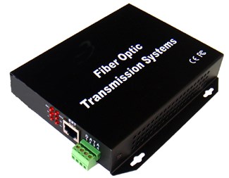 1-kanals simplex, Fiberoptisk sändare/mottagare audio