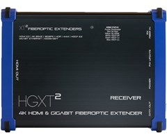 Sändare fiberextender HDMI 4k med nätverk fältbruk