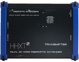Sändare fiberextender 2 x HDMI 4k fältbruk