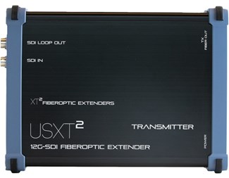 Sändare fiberextender 12G-SDI med nätverk fältbruk