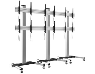 6 x 22-55'' skärmar. Max (6x60kg) 360kg