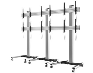 6 x 22-55'' skärmar. Max (6x60kg) 360kg