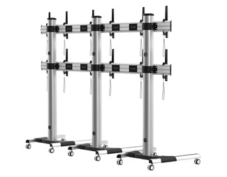 6 x 22-55'' skärmar. Max (6x60kg) 360kg
