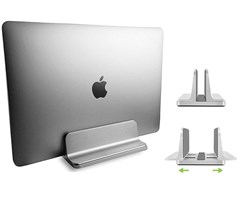 Laptophållare i aluminium