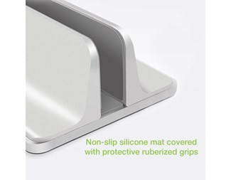 Laptophållare i aluminium