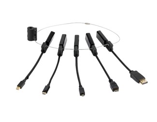 HDMI till USB-C, DP, mini-DP, mini-HDMI och micro-HDMI