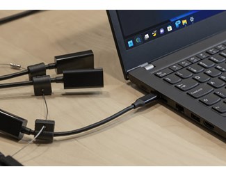 HDMI till USB-C, DP, mini-DP, mini-HDMI och micro-HDMI