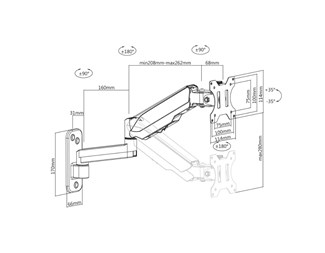 17-32'' 8kg Monitor Veggarm