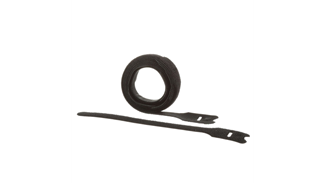 Panduit HLS-75R6 Tak-Ty Hook And Loop Cable Ties - 3/4" X 75 Ft Roll, Black - STSI