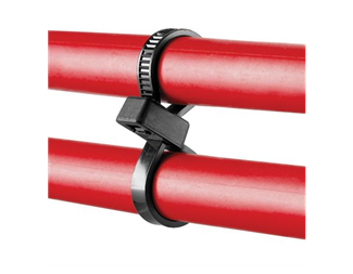 PLB2S-C Dubbellås, Vit 193x4,8x1,3mm, 100st (S)